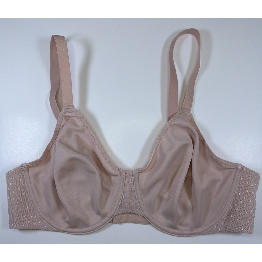 Wacoal 857303 Back Appeal Underwire Minimizer Bra, Rose Dust, Size 38C